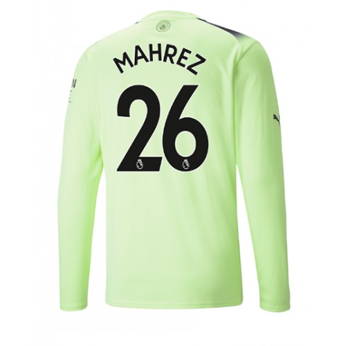 Dres Manchester City Riyad Mahrez #26 Rezervni 2022-23 Dugi Rukav
